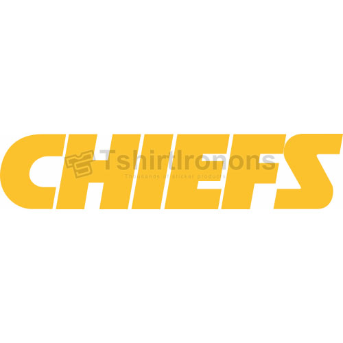 Kansas City Chiefs T-shirts Iron On Transfers N567 - Click Image to Close